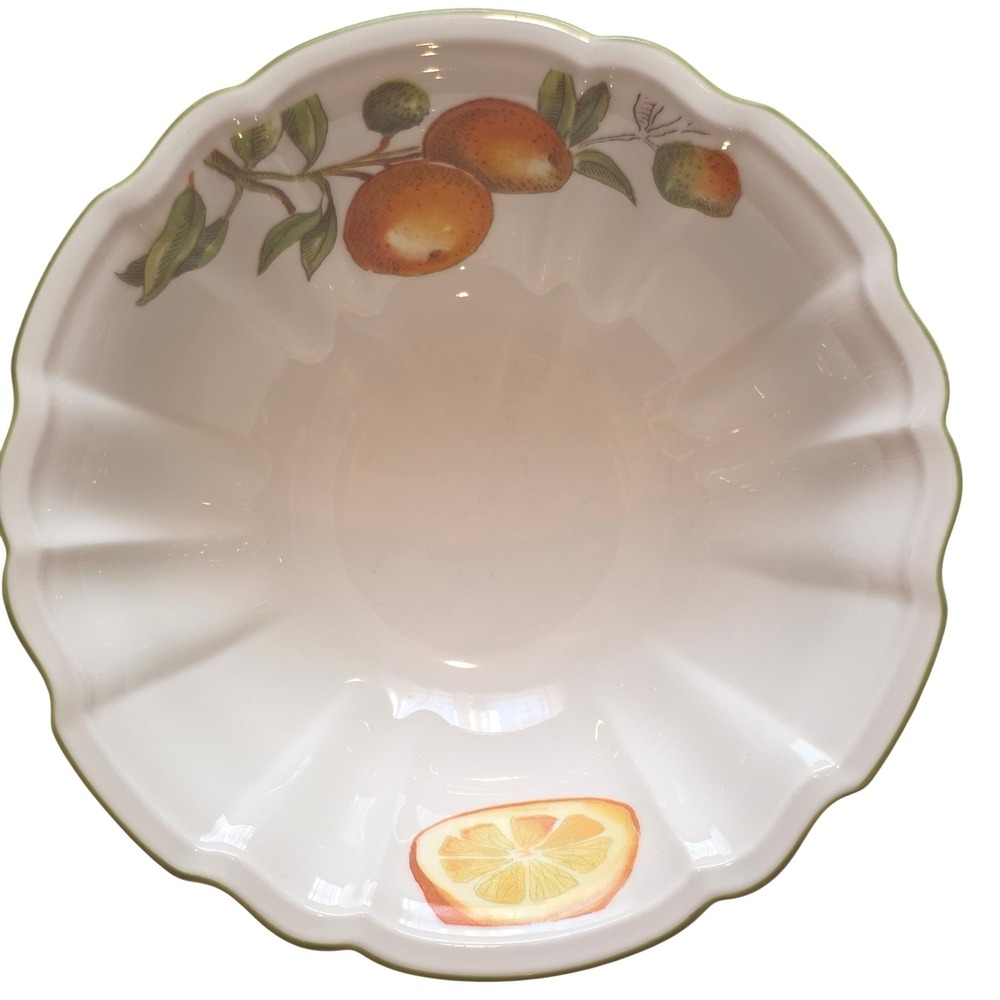 Villeroy & Boch Cascara Rice Fruit Bowls Set of 3 Fine China Germany Cottagecore